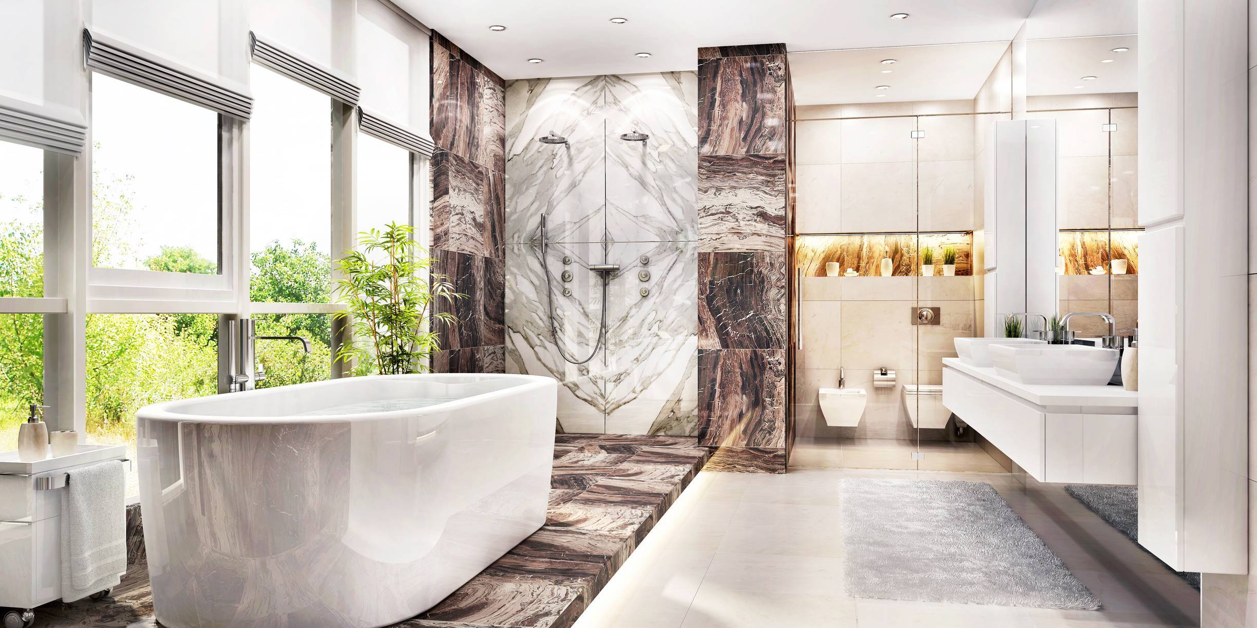 salle de bain suite parentale
