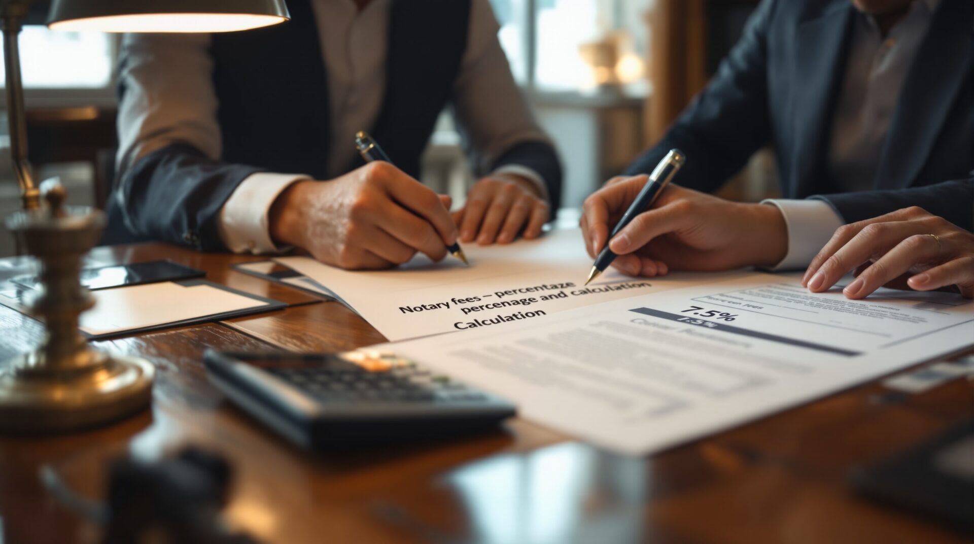 Frais de notaire ancien : le pourcentage moyen et comment le calculer ?