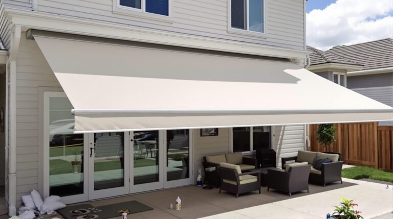 changer toile store banne