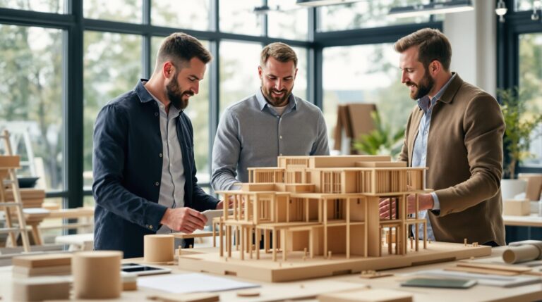 Architecture bois contemporain