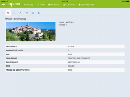 Apimo Logiciel immobilier | iPhone/iPad | Apps Française