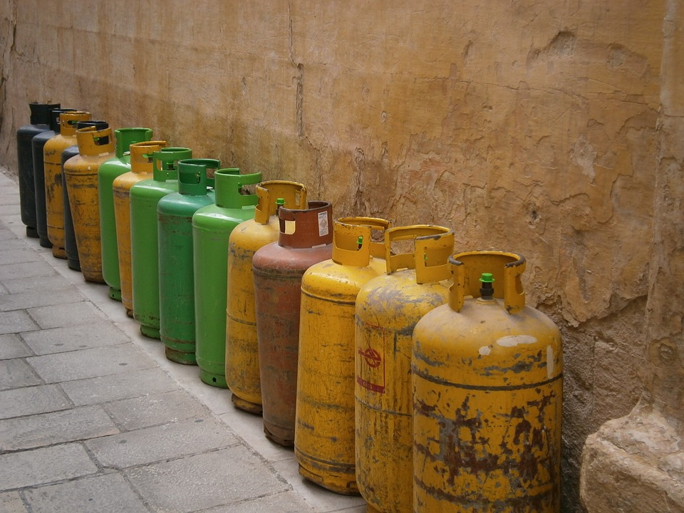 feu de gaz