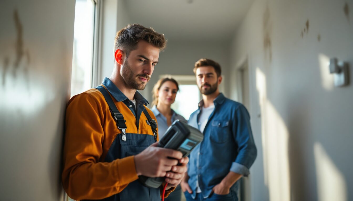 recherche de fuite copropriété qui paie