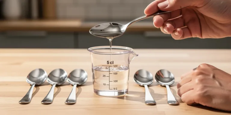 5 cl en cuillère à soupe
