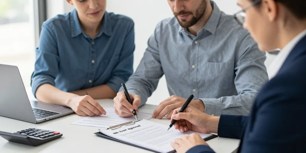 attestation d'accord de prêt immobilier