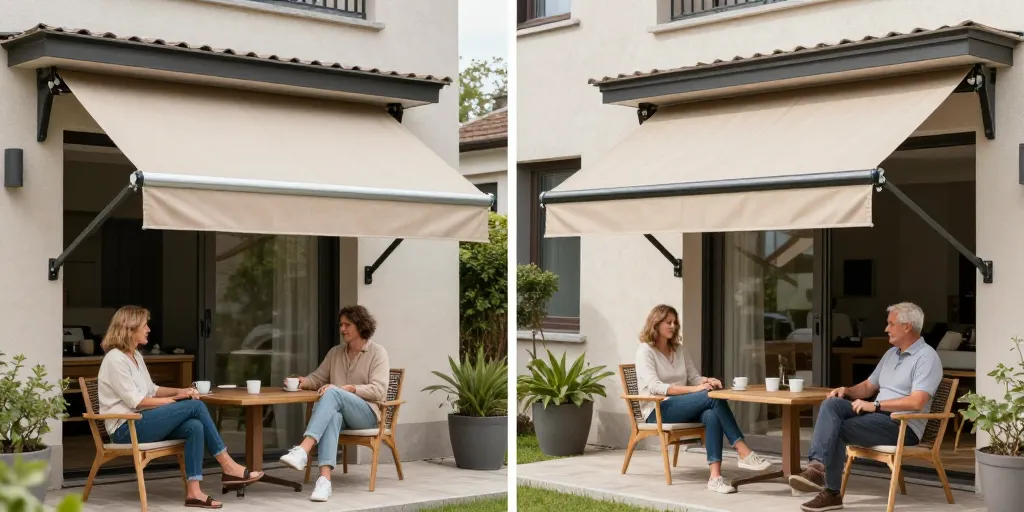 coffre pour store banne