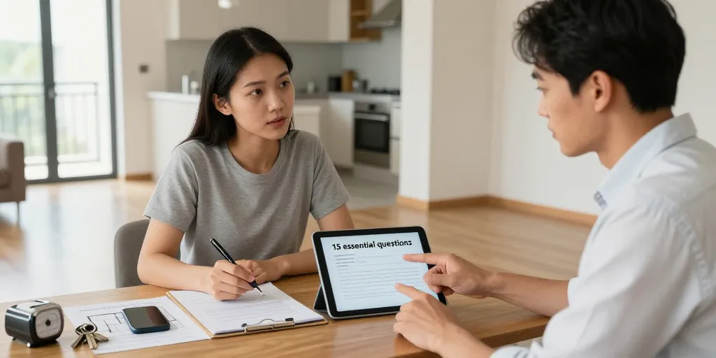 questions visite appartement