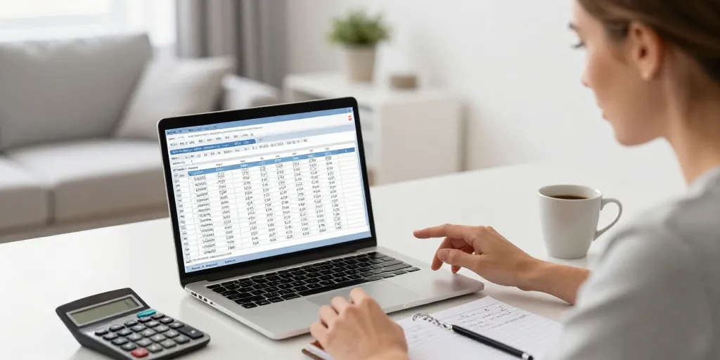 Calcul emprunt Excel : la méthode pour simuler ses mensualités de prêt immobilier