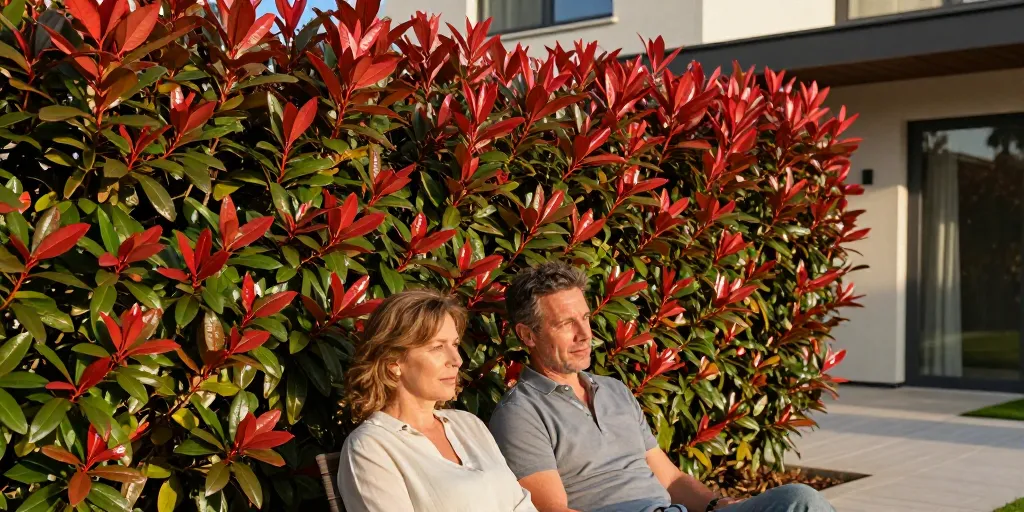 Photinia : la solution pour une haie brise-vue esthétique et résistante