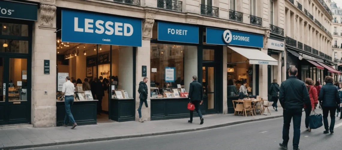 location commerce paris
